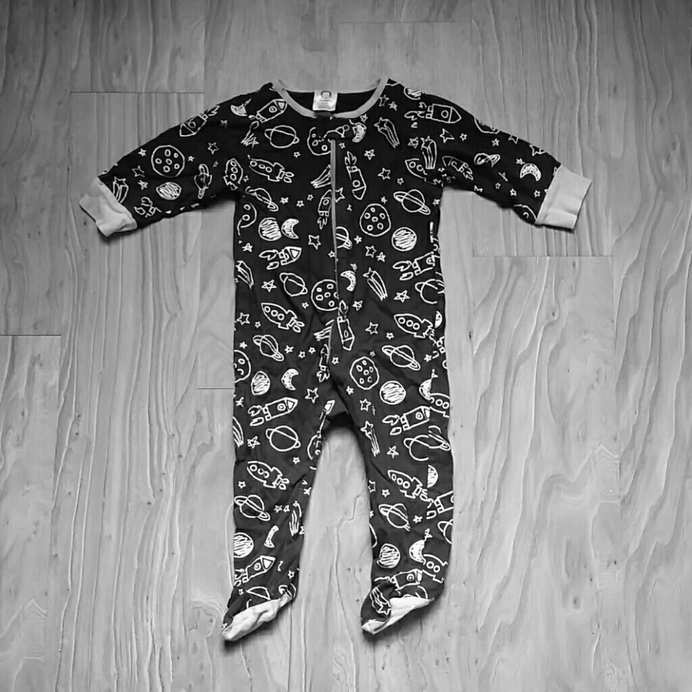 Gerber Space Footie Pajamas